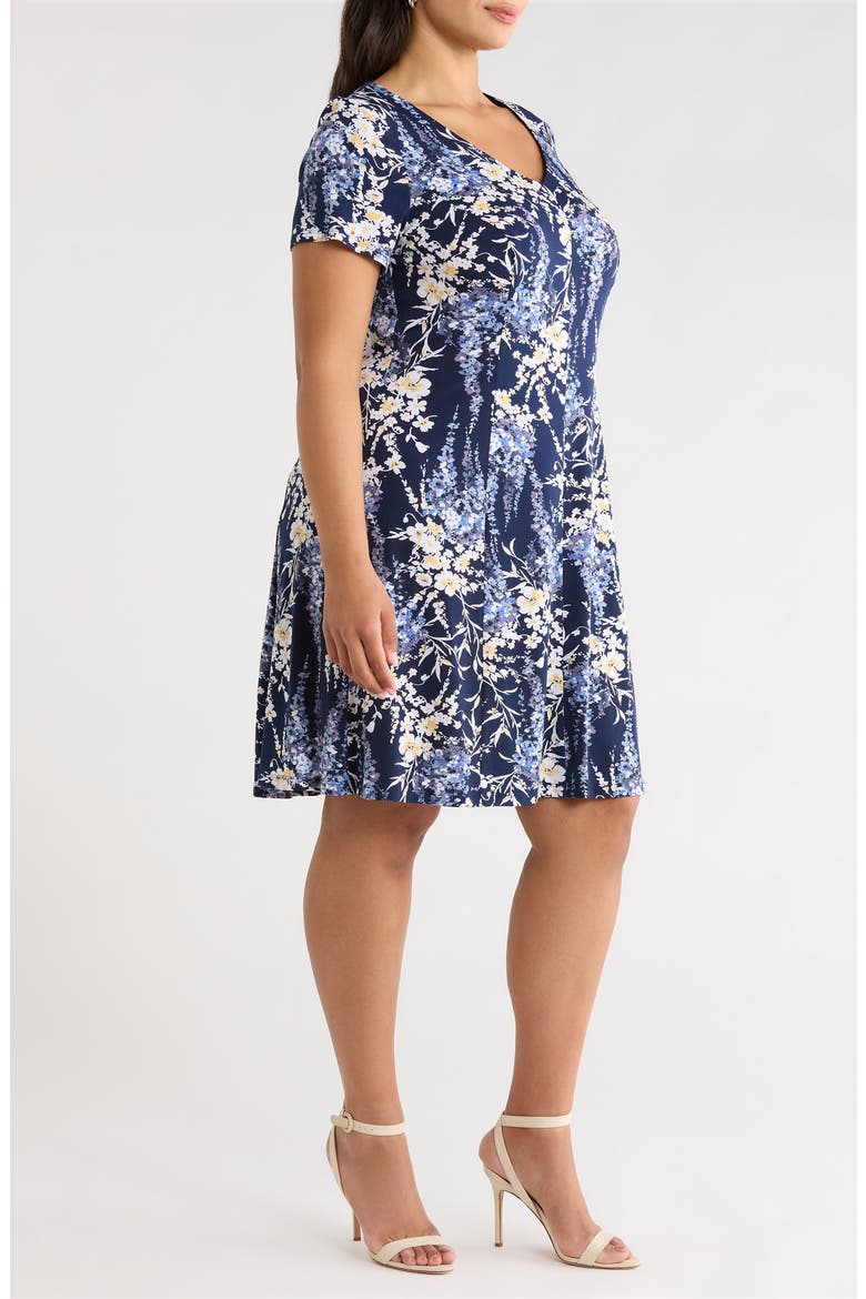 Floral Fit & Flare Dress