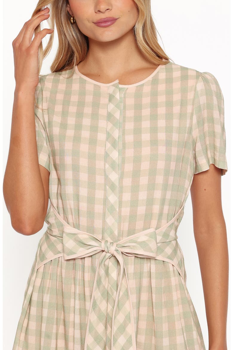 Lorry Tie Front Minidress