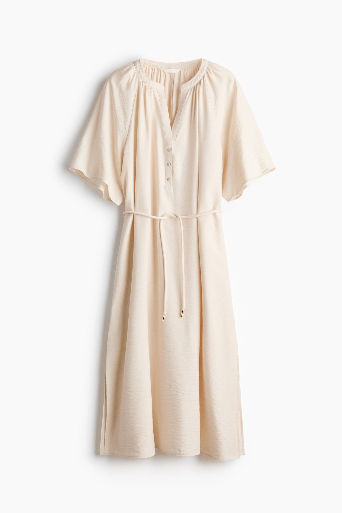 Tie-Detail Tunic Dress