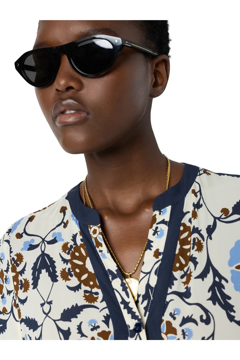 Romaine Printed Tunic Dress