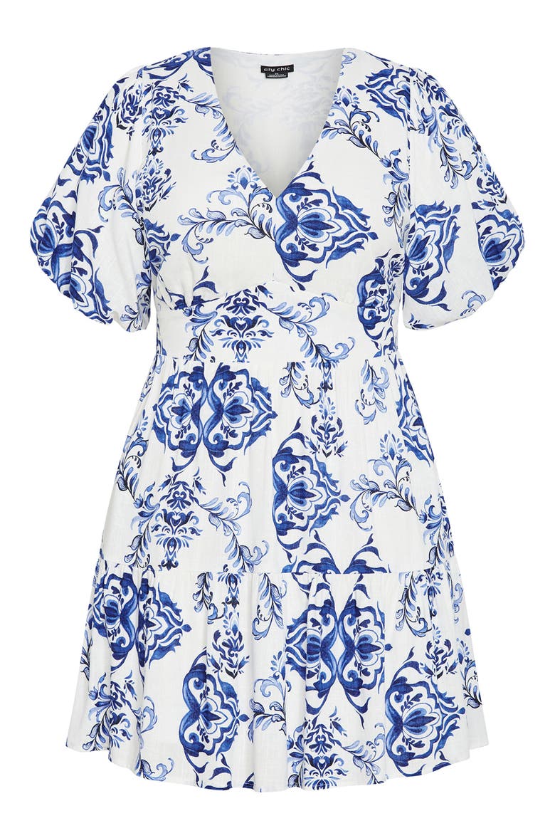 Winslow Print Puff Sleeve Dress