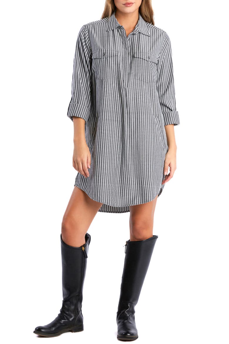 Jenifer Linen Blend Shirtdress
