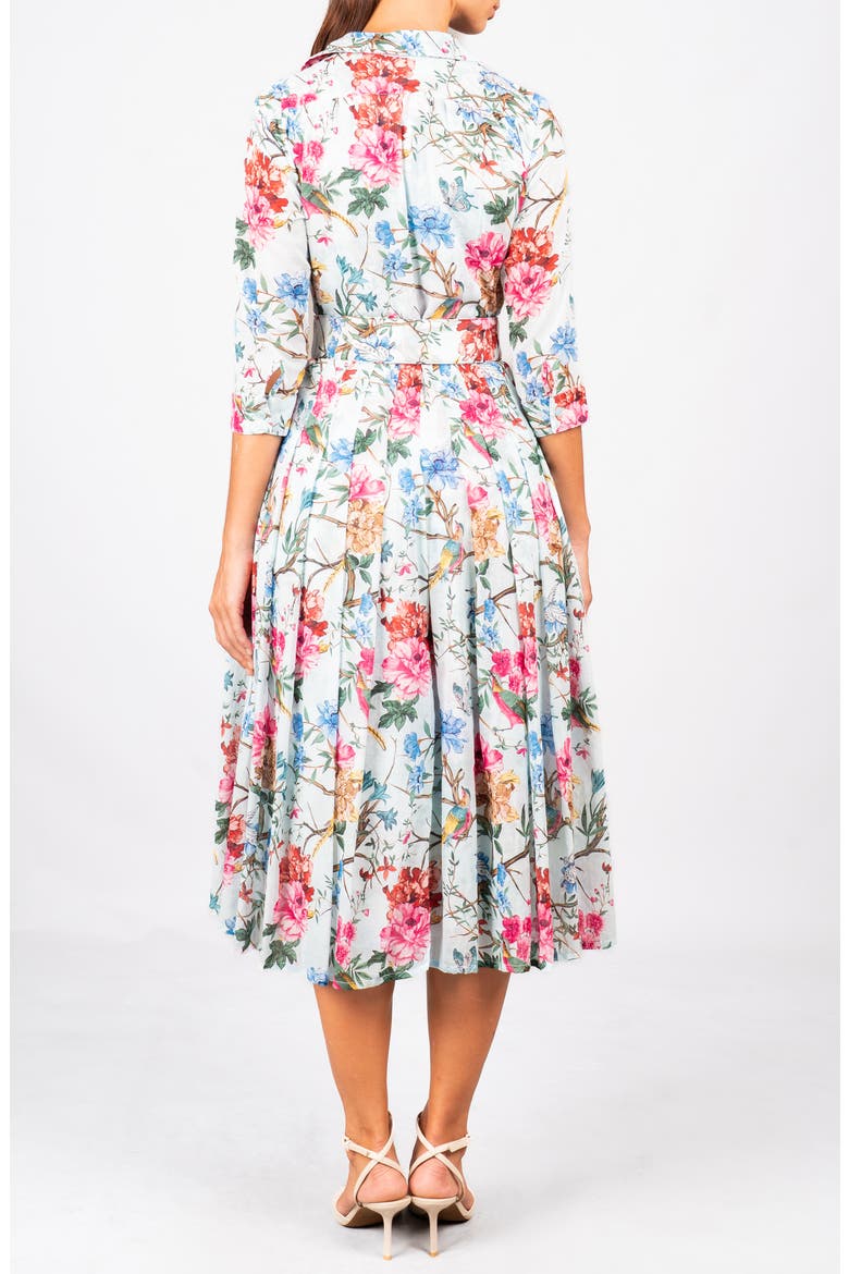 Botanic Pleated Shirtdress