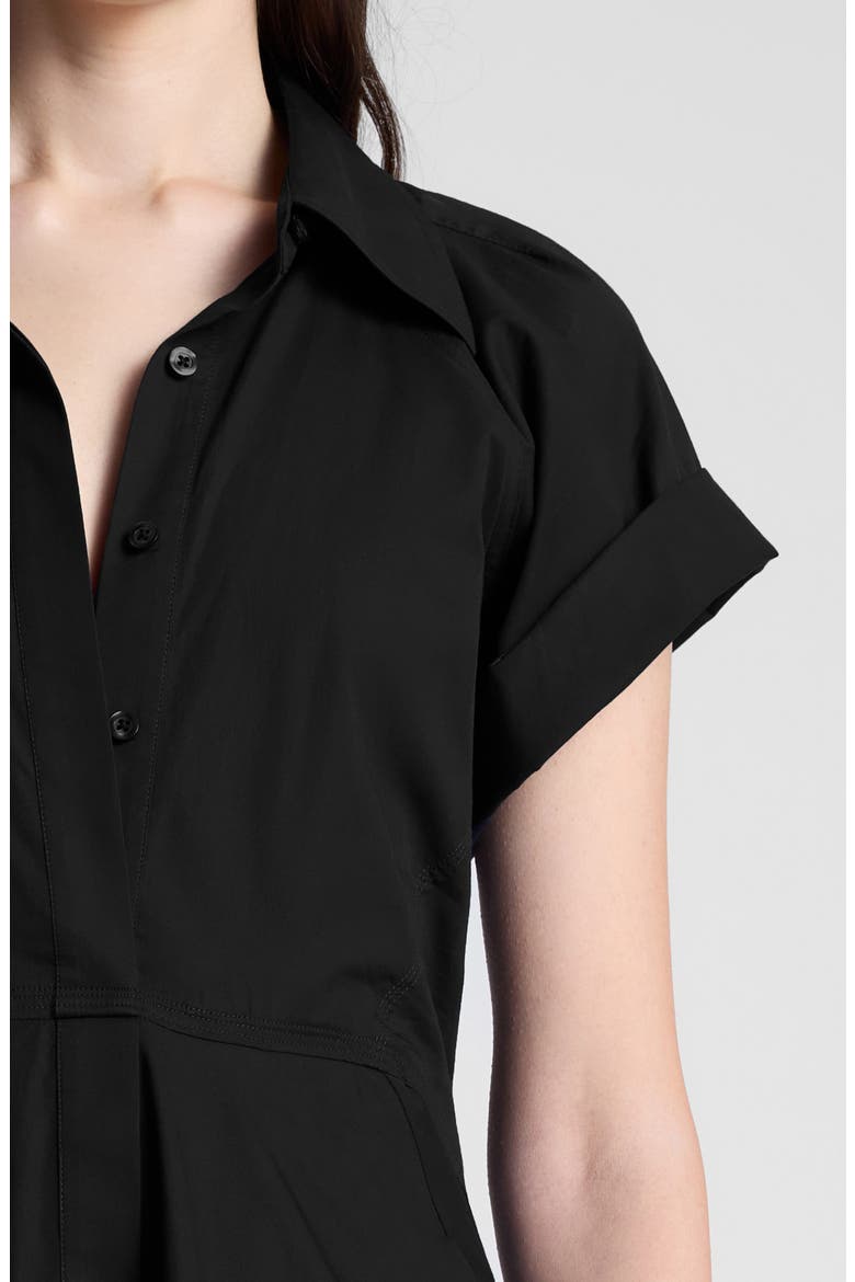 Julie Cotton Mini Shirtdress