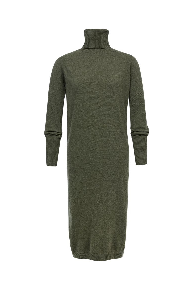 Supersoft Midi Turtleneck Dress