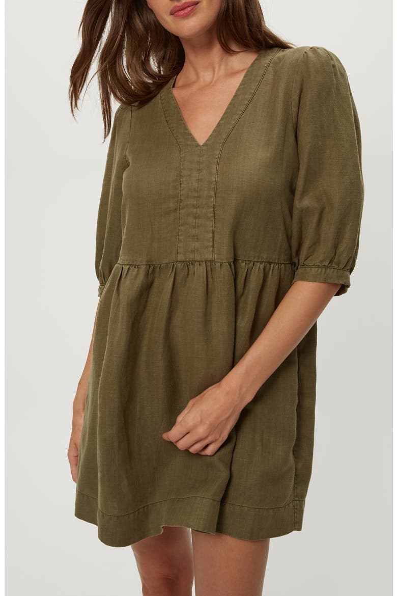 Brielle Linen Blend Minidress