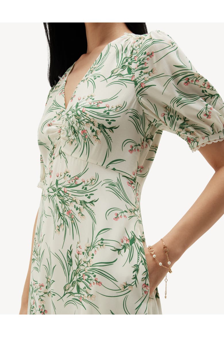 Florentina V-Neck Midi Dress