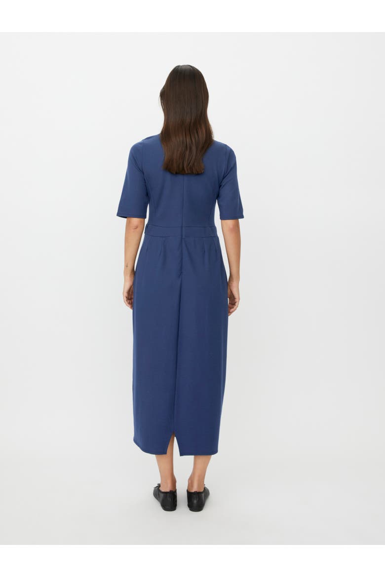 MaNaelisa Pleated Midi Dress