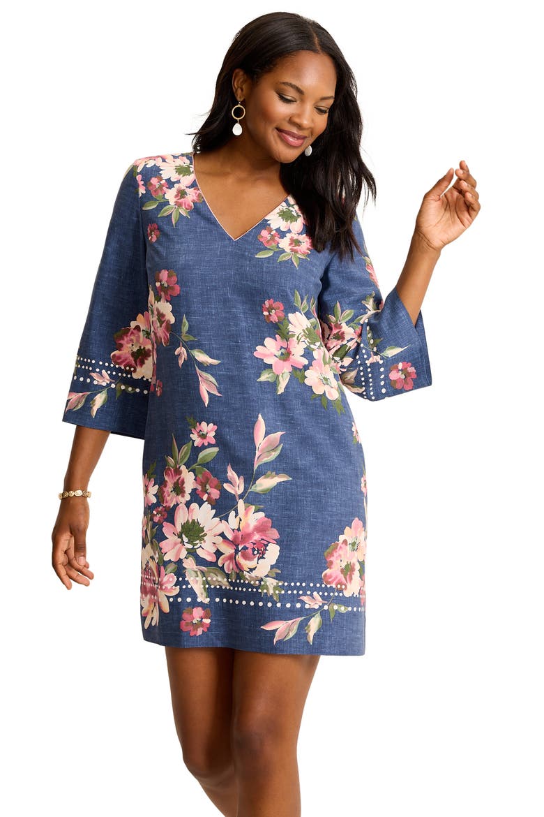 Fuji Tidal Bloom Silk Minidress