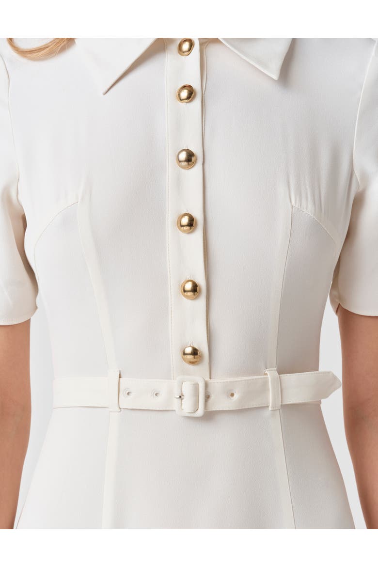 Amanda Collared Midi Shirt Dress