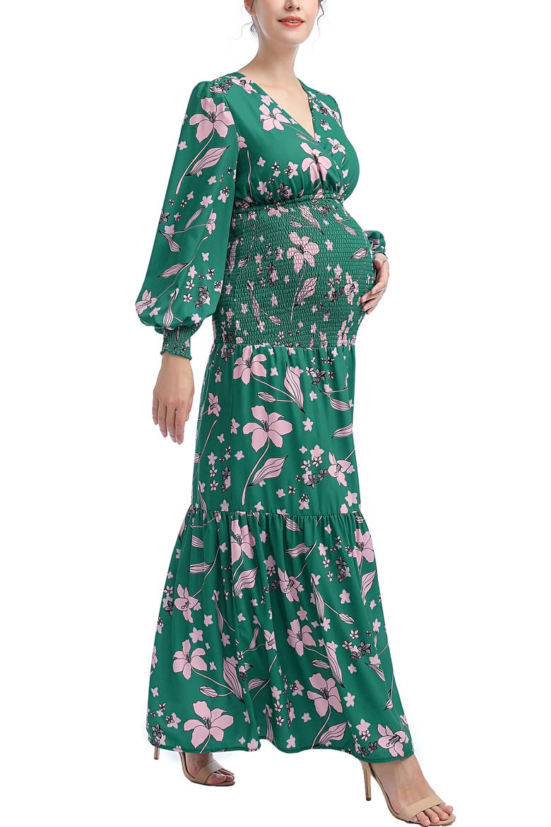 Caroline Maternity Maxi Dress