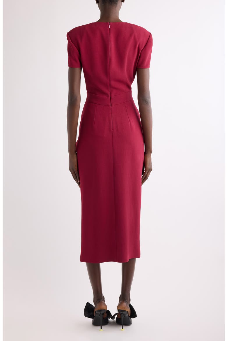 Wrapped Cady Midi Dress