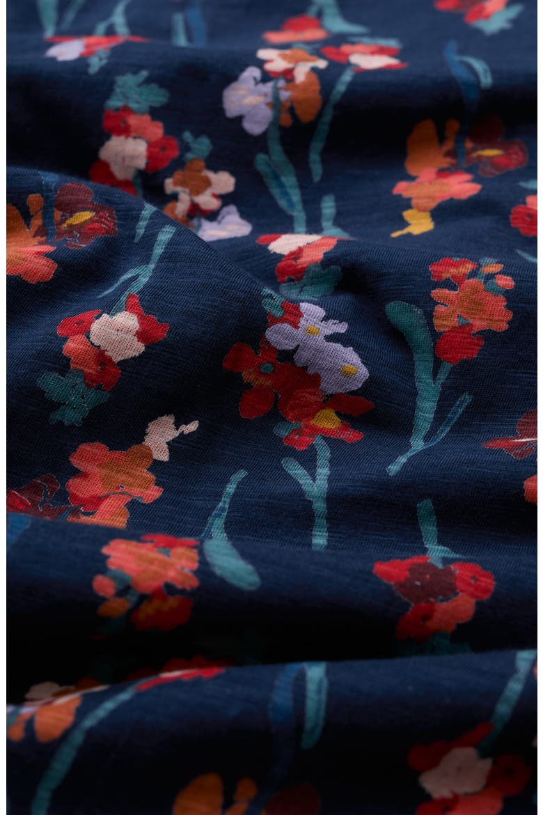 Chateaux Floral Organic Cotton Midi Dress
