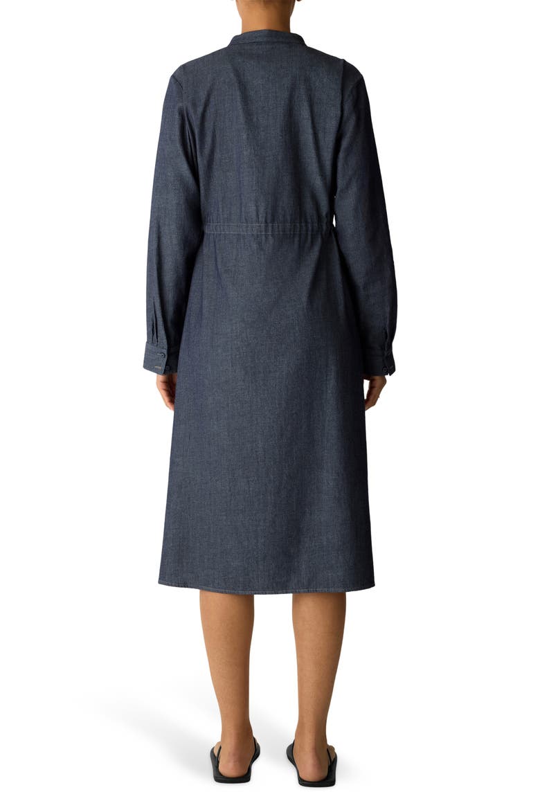 Organic Cotton Midi Shirtdress
