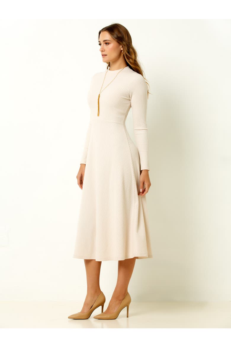 Ribbed Midi Dress