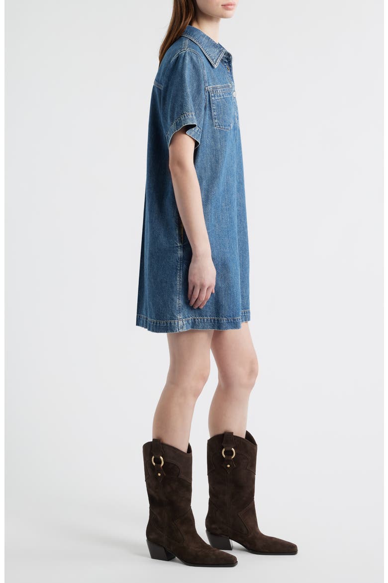 Hayley Short Sleeve Denim Dress