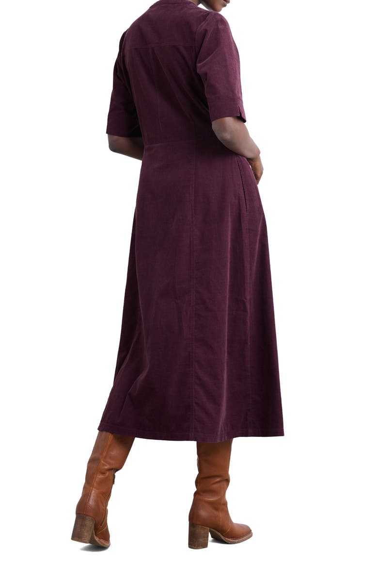 Wightwick Organic Cotton Denim Midi Dress