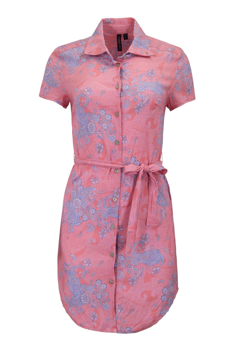 Paisley Explosion Womens Shirt Dress