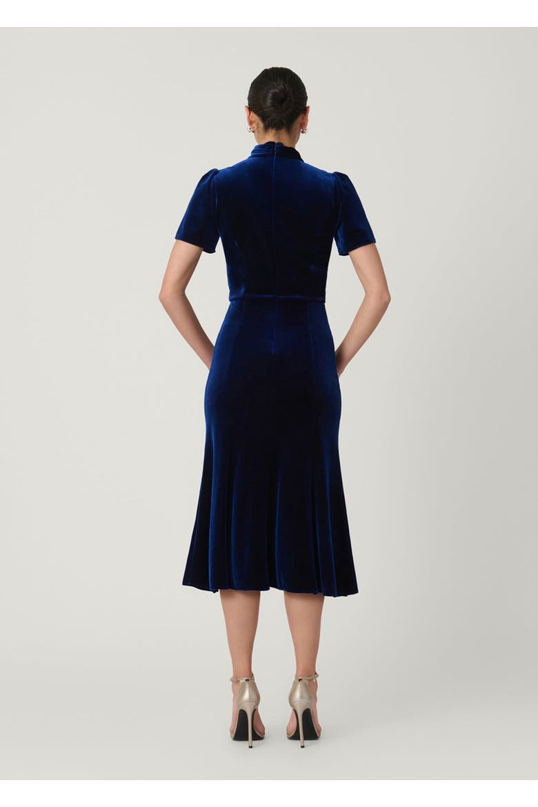 Allegra Stretch Velvet Dress
