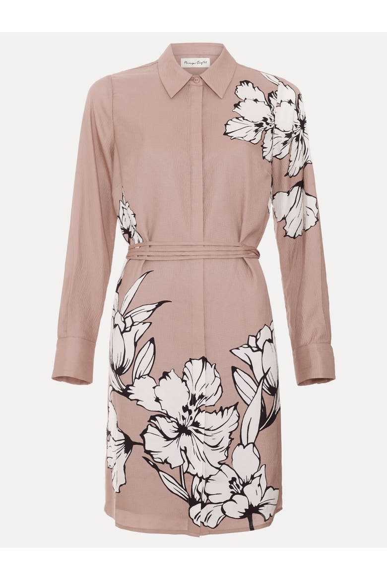 Kendra Belted Shirt Dress