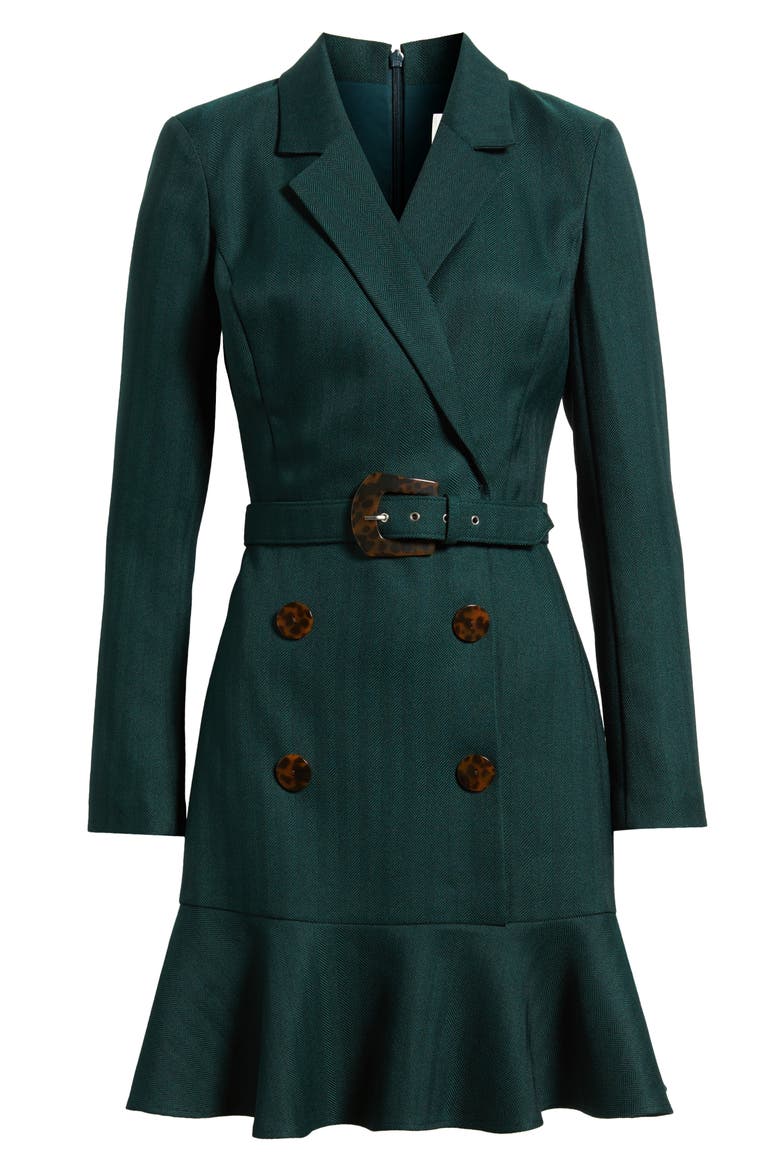 Long Sleeve Blazer Dress