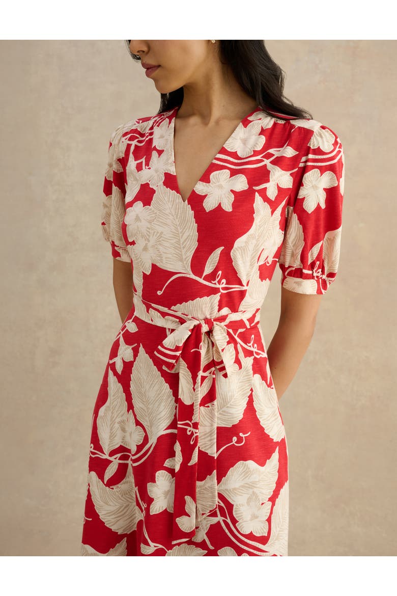 Martha Floral Jersey Dress