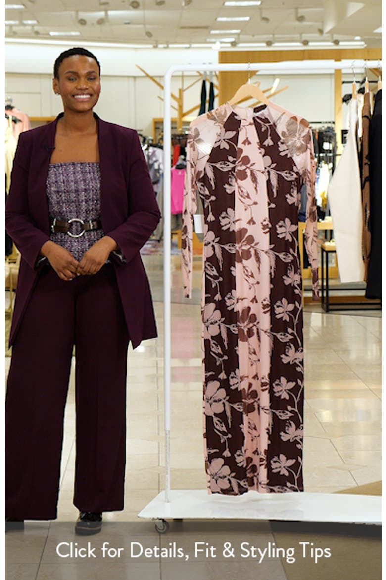 Bellatrix Long Sleeve Body-Con Maxi Dress