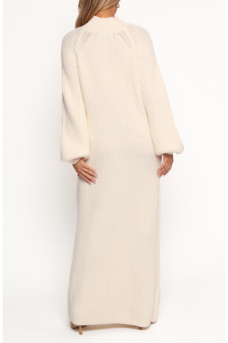 Tobin Mock Neck Long Sleeve Maxi Sweater Dress