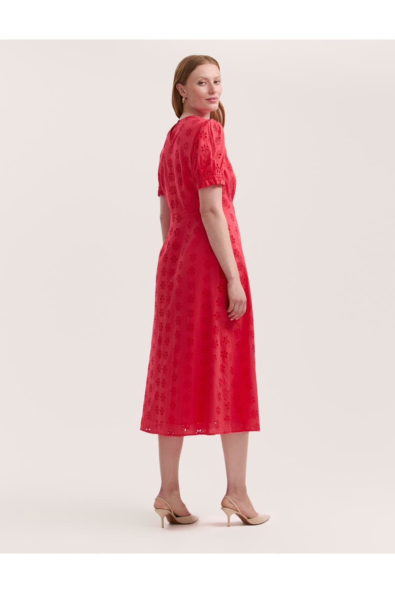 Mela Cotton Midi Tea Dress