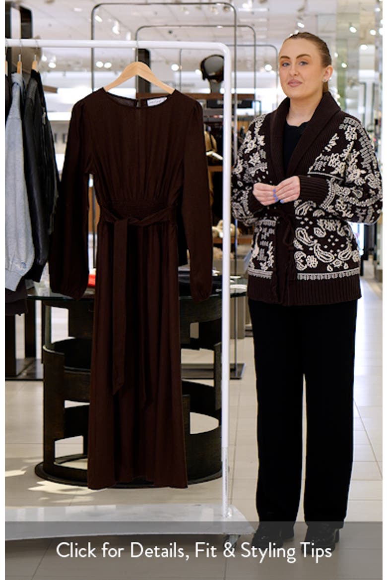Roman Long Sleeve Maxi Dress