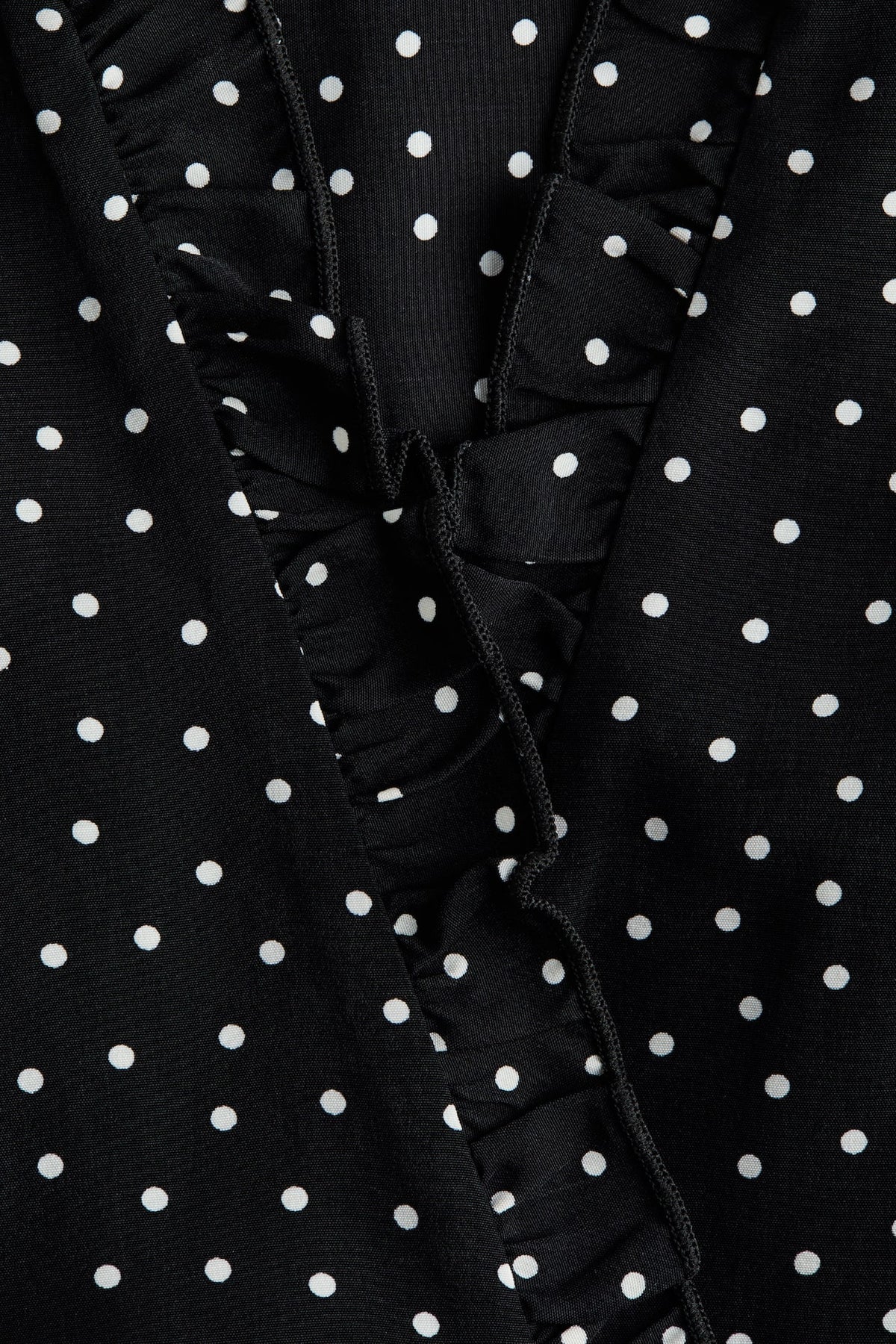 Ruffle-Trimmed Dress