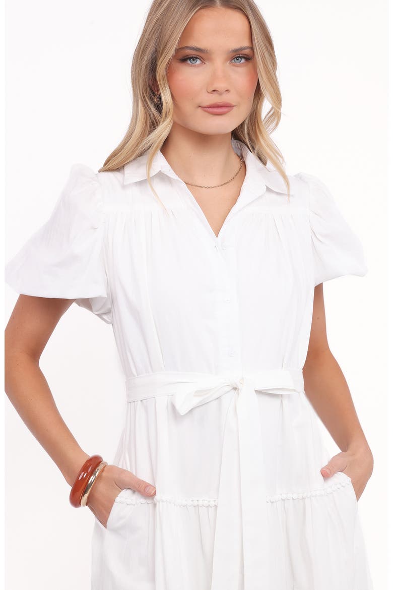 Louella Tie Waist Tiered Maxi Dress