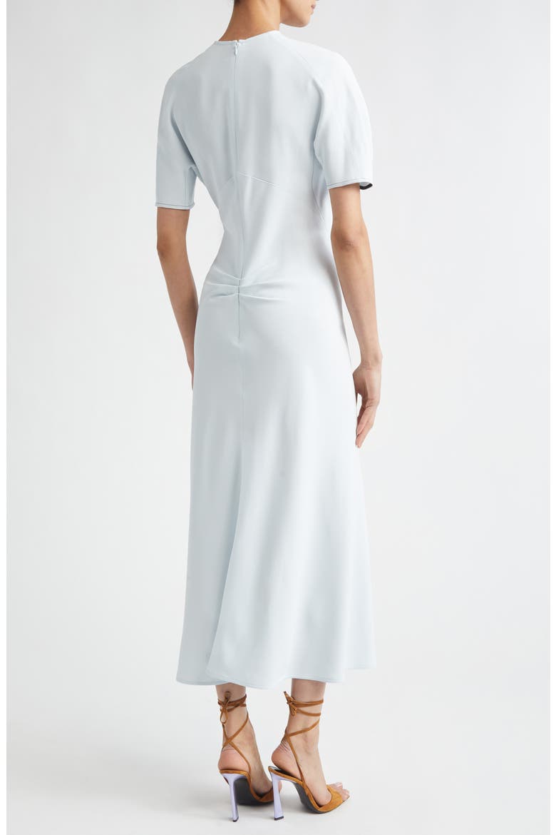 Gathered Detail Midi Dress