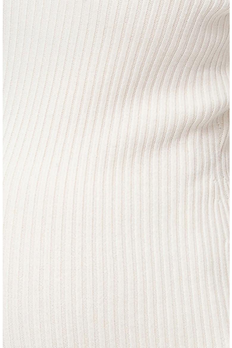 Turtleneck Long Sleeve Rib Maternity Sweater Dress