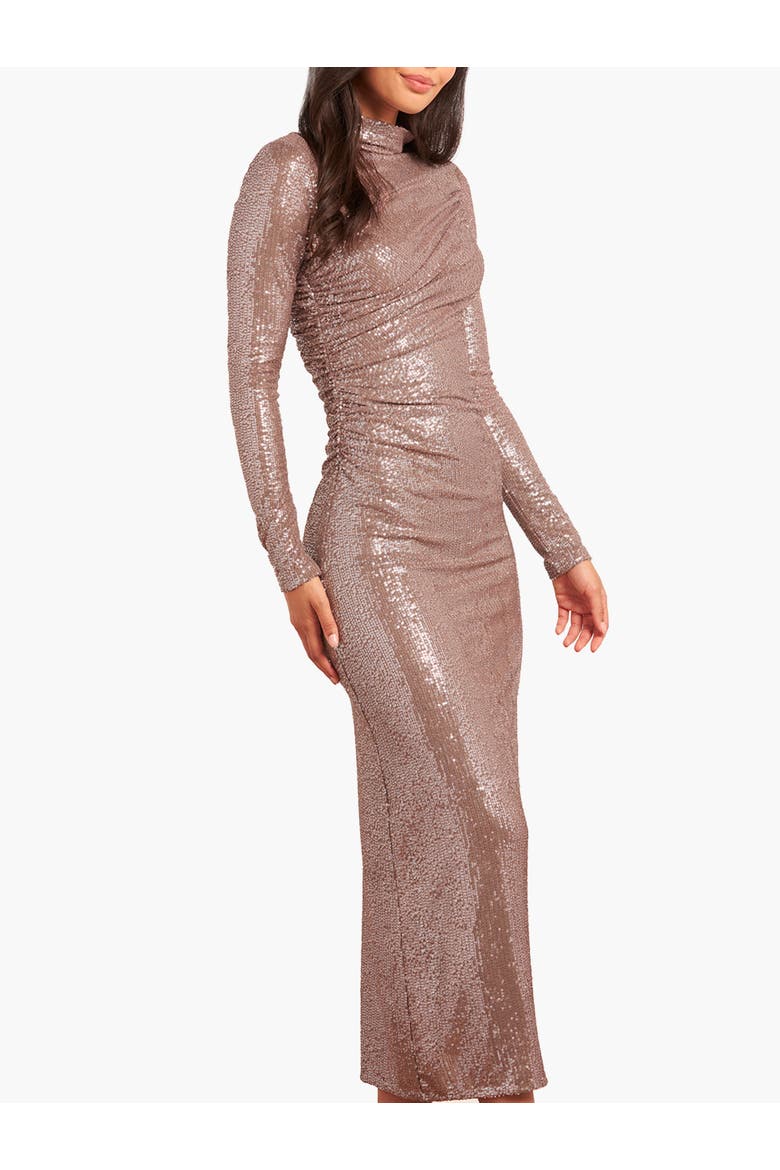 Malia Turtleneck Ankle Gown