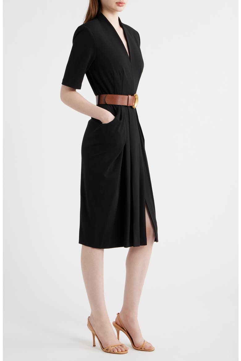 Belted Sheath Dress
