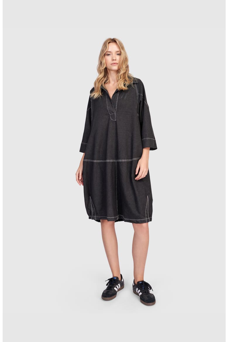 Panama Oversized Shirt Dress