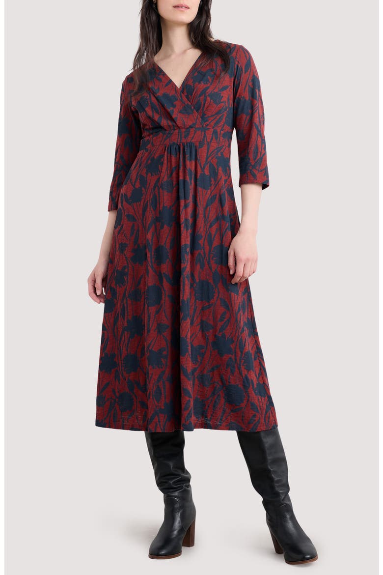 Chapelle Floral Jersey Dress