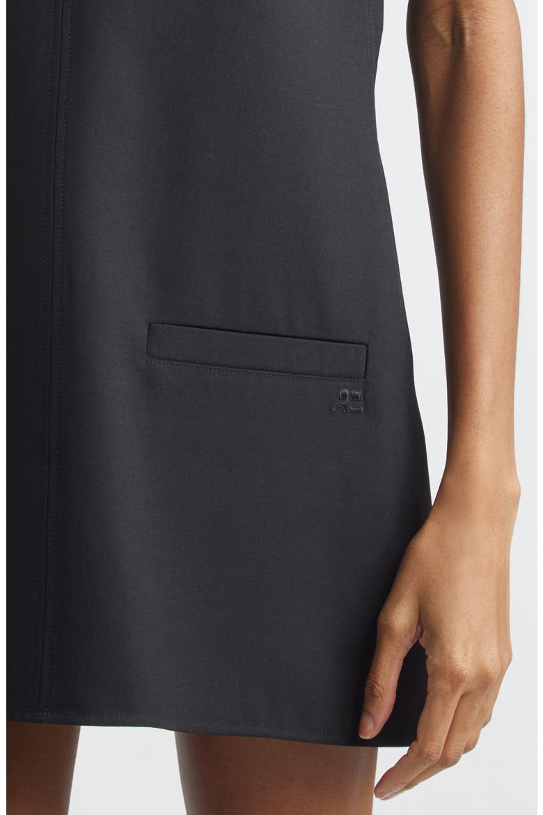Heritage Crepe Minidress