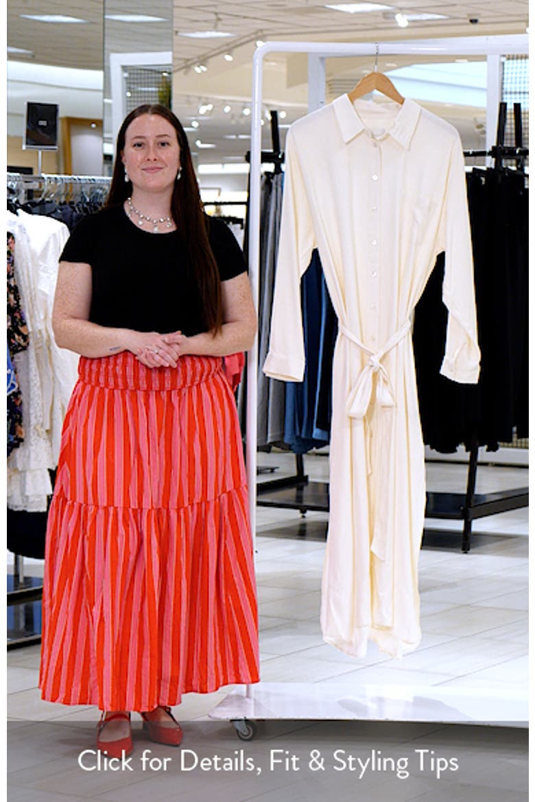 Camilla Long Sleeve Maxi Shirtdress