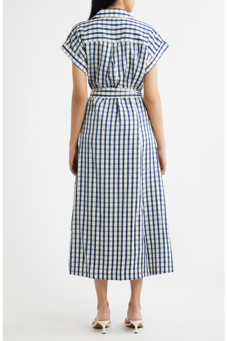 Portia Stripe Maxi Shirtdress