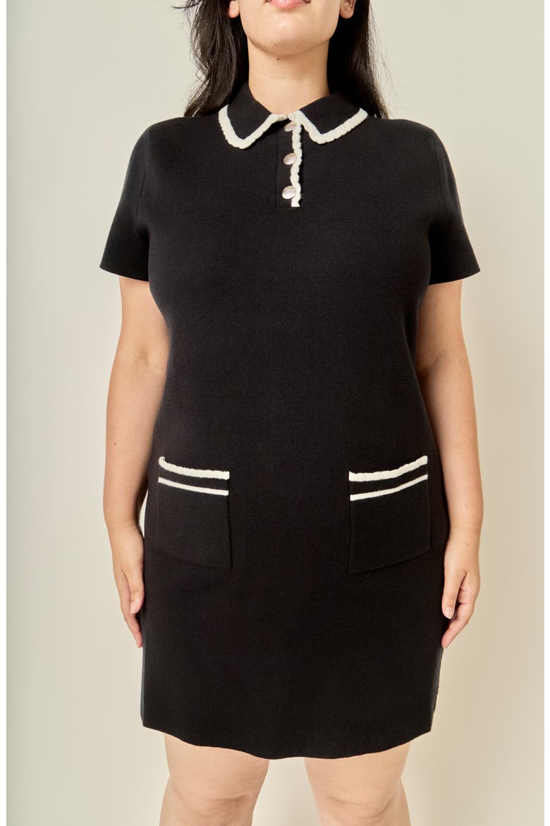 Scallop Detail Dress