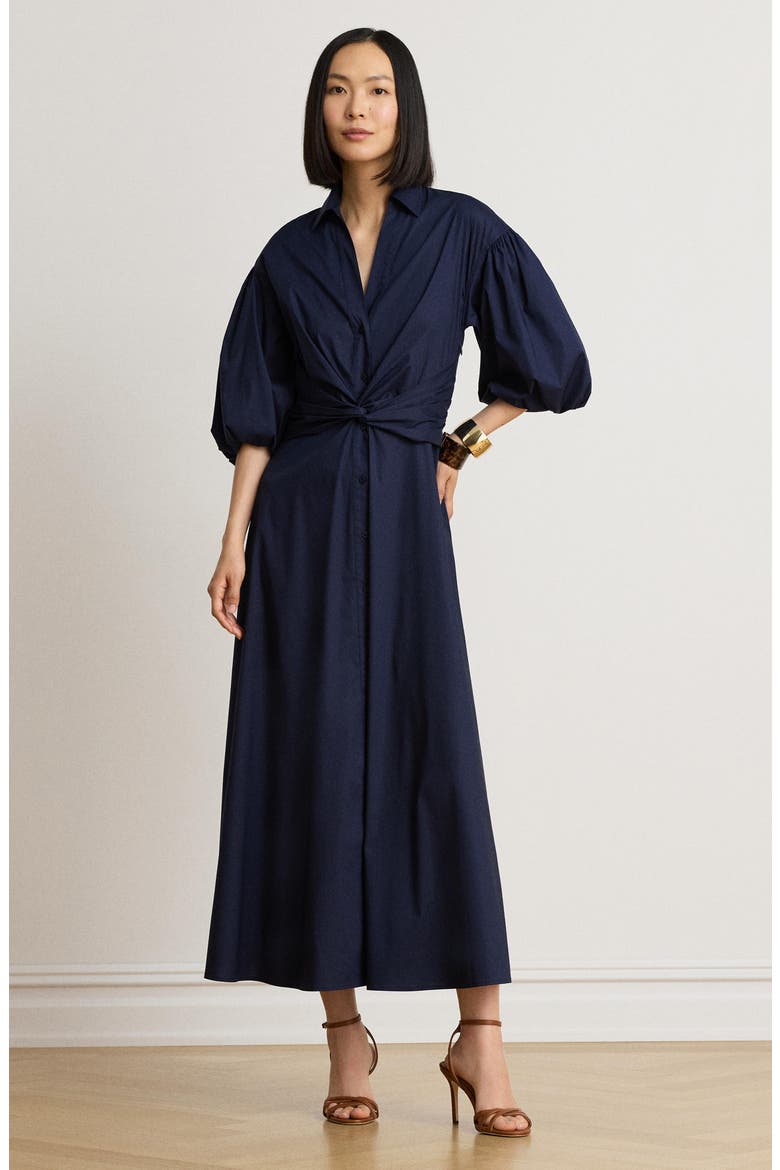 Poplin Midi Shirtdress