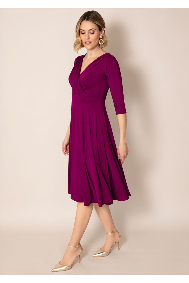Annie Fit-Flare Midi Dress