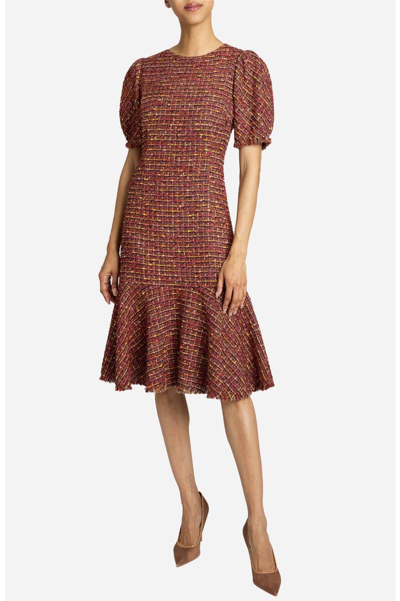 Dasia Sheath Tweed Dress