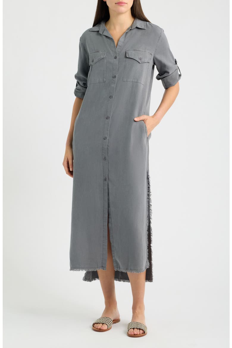 Long Sleeve Maxi Shirtdress