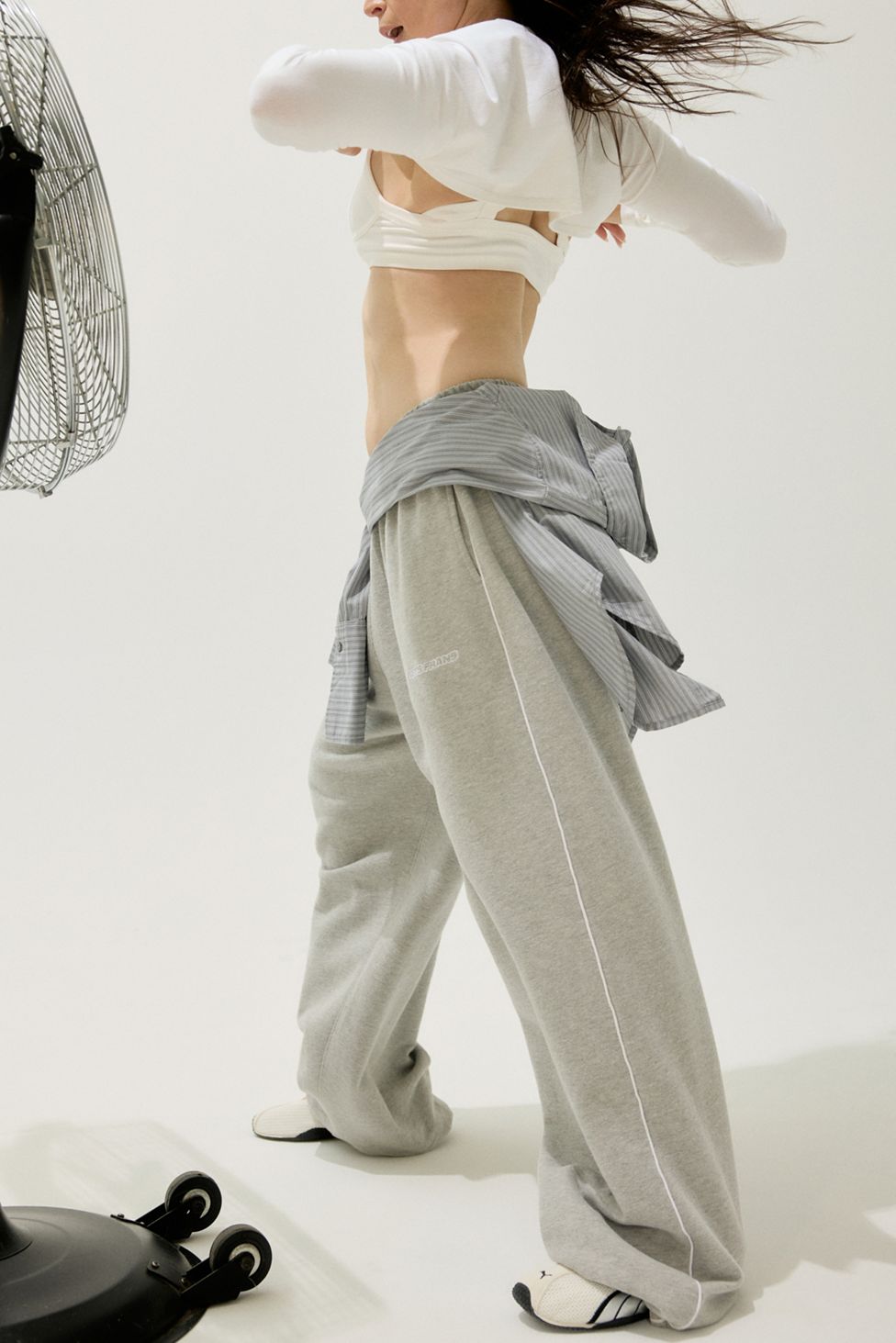 iets frans… Harri Wide Leg Jogger Pants