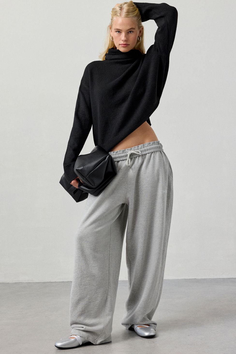 iets frans… Harri Wide Leg Jogger Pants