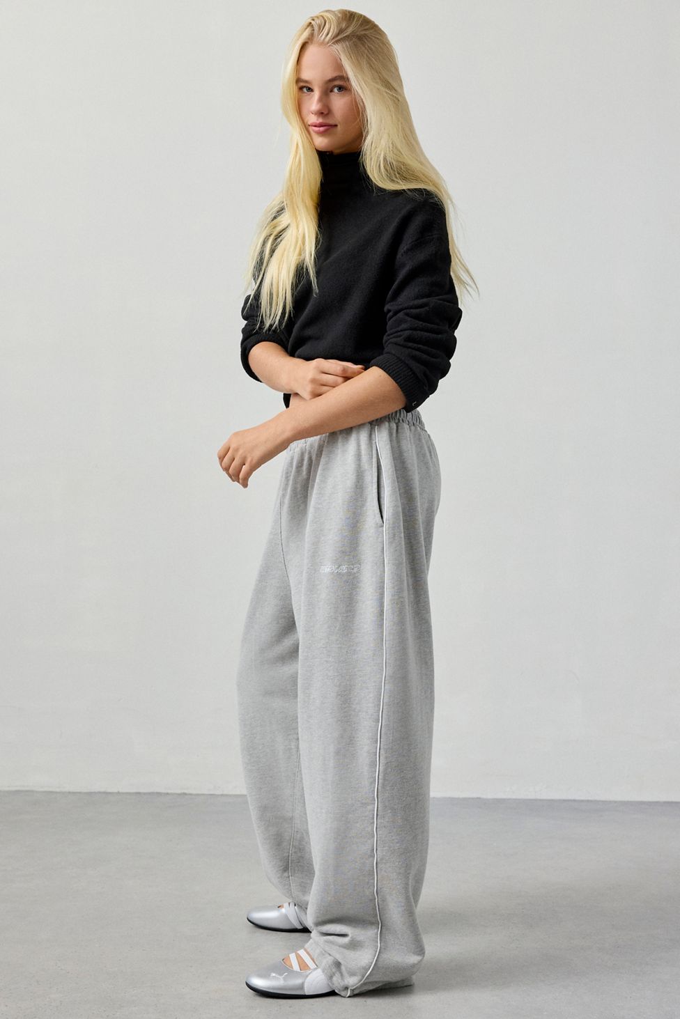 iets frans… Harri Wide Leg Jogger Pants