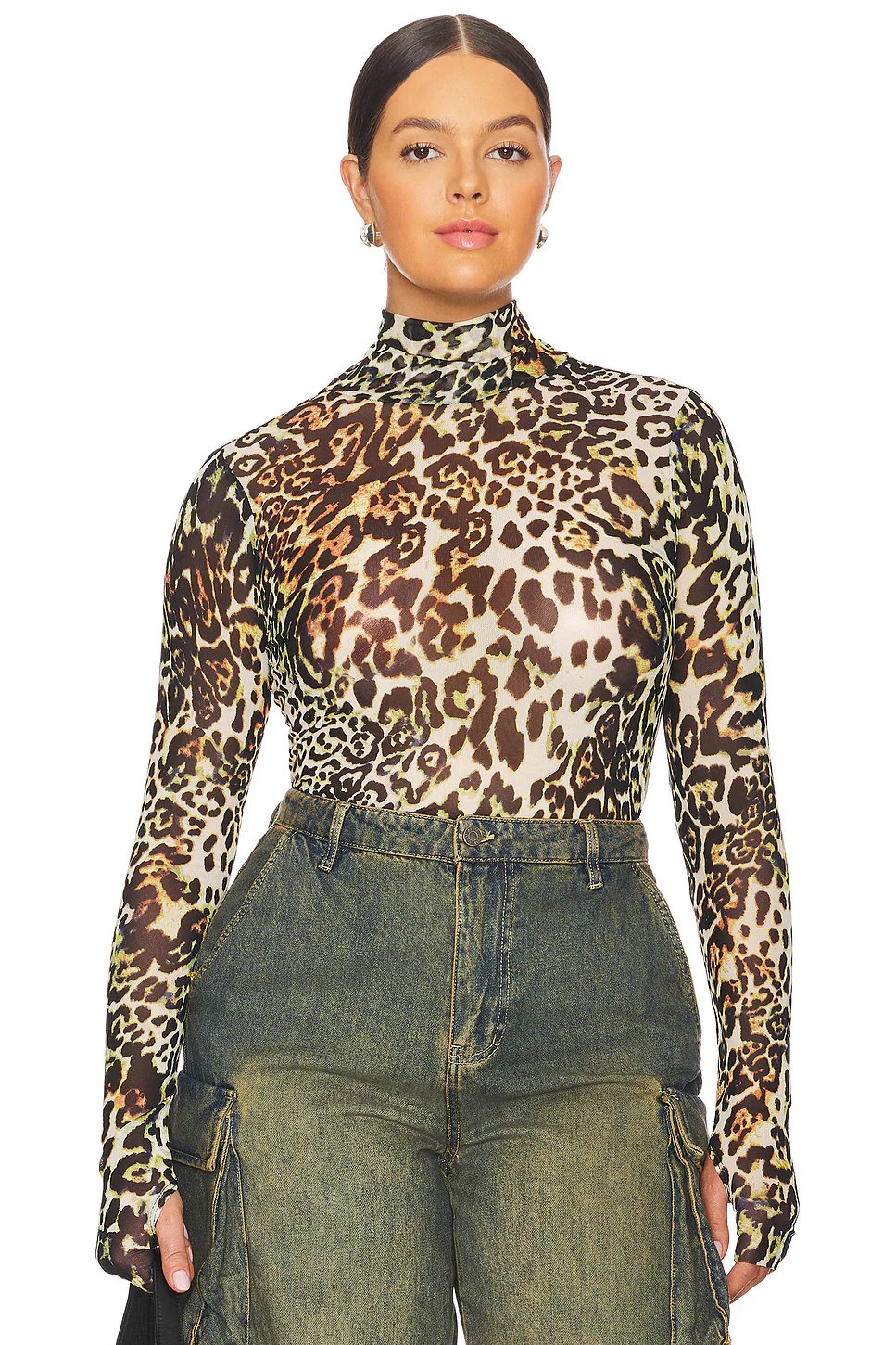 AFRM Zadie Tee in Fall Animal - Image 2